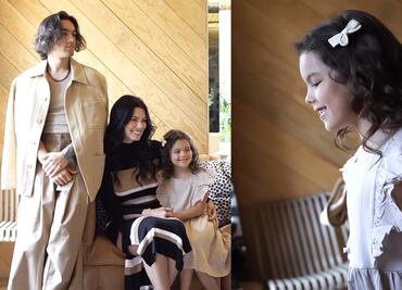 Mila, la más feliz de que su mamá Natalia Subtil y Sergio Mayer Mori hagan las pases