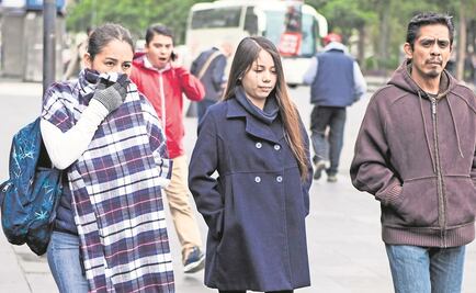 Activan alertas naranja y amarilla por frío en CDMX