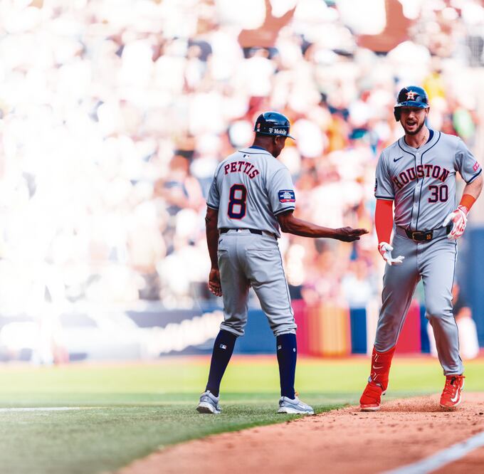 Los astros tuvieron mayor apoyo en las gradas. Foto: Astros de Houston