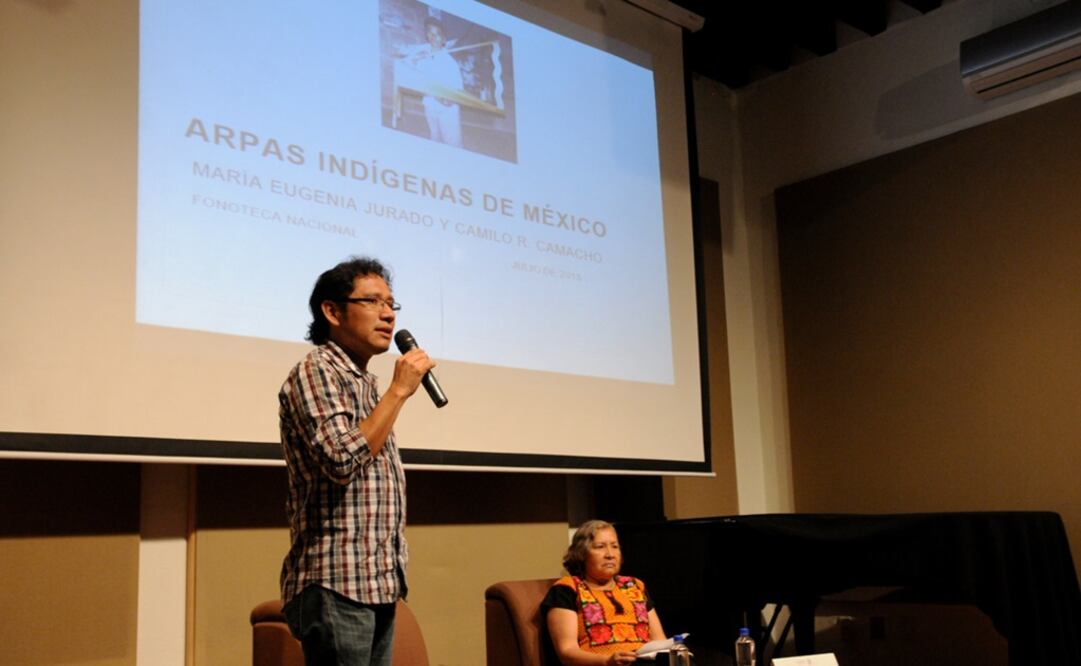 Arpas indígenas de México. Foto: Cortesía de la Secretaría de Cultura