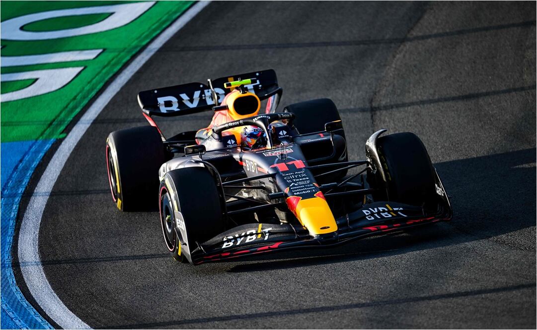 Checo Pérez arrancará quinto en el GP de Países Bajos; Verstappen gana la pole position / FOTO: AFP