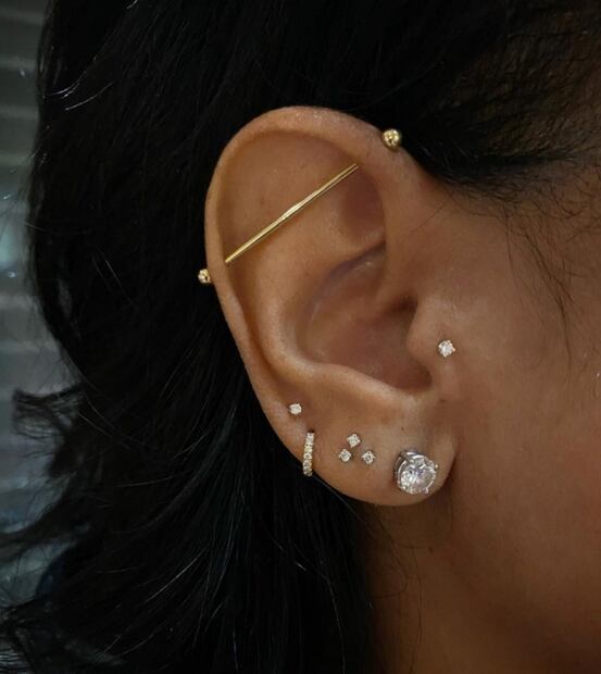 Alerta tendencia: perforaciones de constelaciones, lo más deseado en Instagram