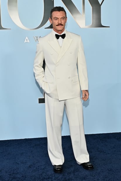 Luke Evans está nominado como mejor actor de un musical por su papel en "The Rocky Horror Show". Foto: AP.