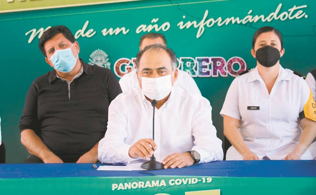 Héctor Astudillo llamó a los ciudadanos a no bajar la guardia ante la pandemia y a seguir aplicando las medidas de seguridad e higiene. Foto: ESPECIAL