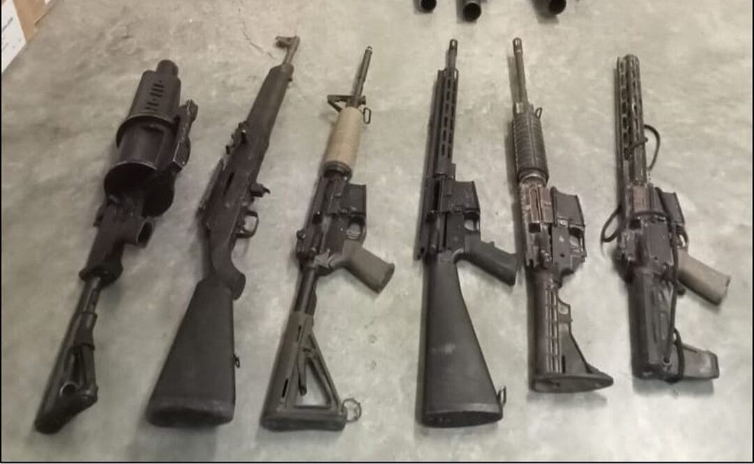 Ejército asegura armamento en Chiapas. Foto: archivo/EL UNIVERSAL