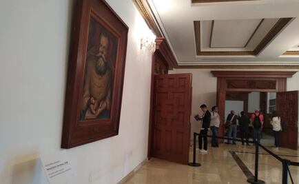 Escasas obras de arte en Los Pinos