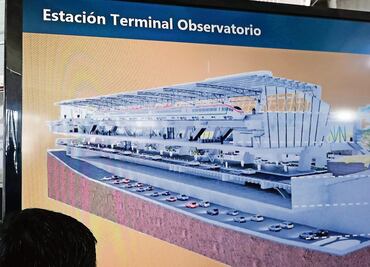 En noviembre, abre primera etapa de la terminal del Tren “El Insurgente” en Observatorio