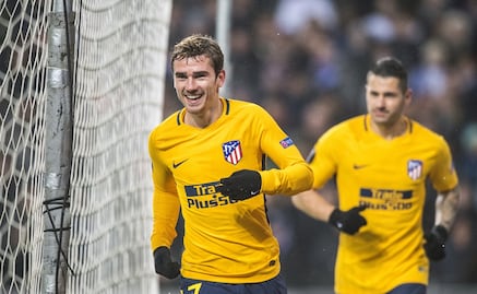 Atlético, Arsenal y Milan ganan en Europa League