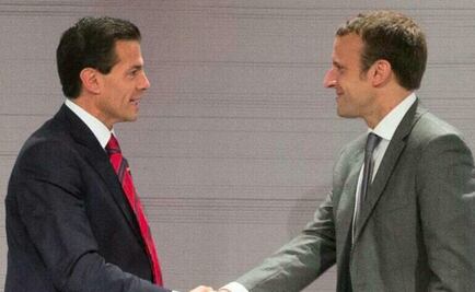 Peña Nieto felicita a Emmanuel Macron por su victoria en Francia