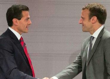 Peña Nieto felicita a Emmanuel Macron por su victoria en Francia