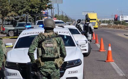 Violencia en Sinaloa: Detienen a 7 civiles tras despojos de vehículos y bloqueos en carretera México-Nogales; hay un militar herido