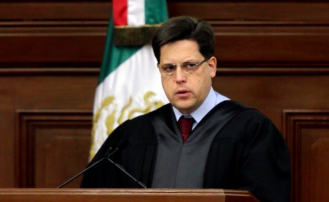 El ministro Alfredo Gutiérrez fue el ponente de la sesión de ayer. Foto: Archivo. El Universal