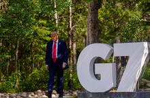 Líderes del G7, protegidos de las manifestaciones... ¿Y de los osos?