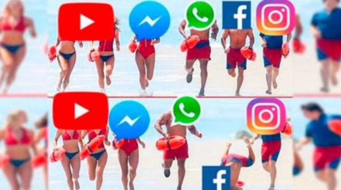 La caída mundial de Facebook y el brote de memes