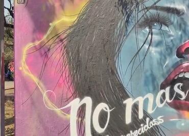 Realizan murales en Tláhuac por Fanny; lleva 15 días desaparecida