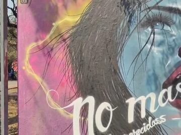 Realizan murales en Tláhuac por Fanny; lleva 15 días desaparecida