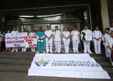 Unión Nacional de Enfermería Mexicana acusa precarización laboral