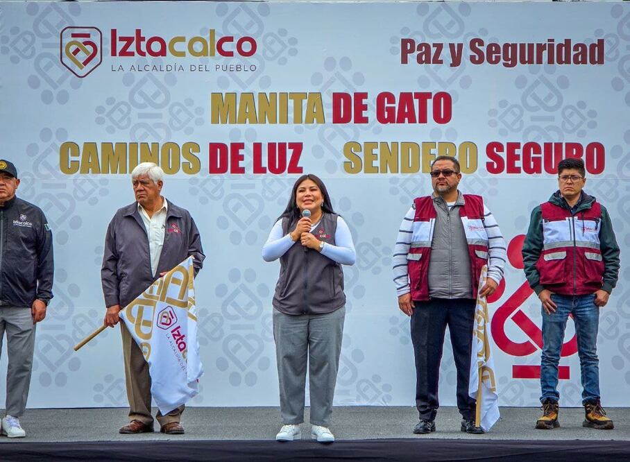 La alcaldesa de Iztacalco, Lourdes Paz Reyes, puso en marcha “Comunidad Segura” en diversas colonias de la demarcación. (Foto: especial)