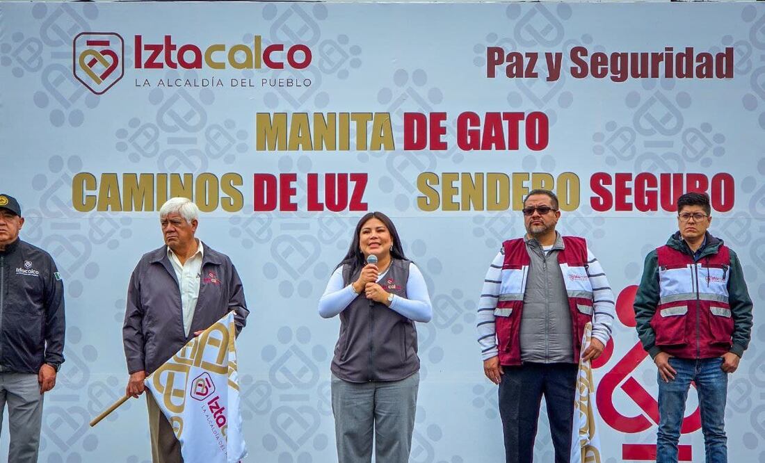 La alcaldesa de Iztacalco, Lourdes Paz Reyes, puso en marcha “Comunidad Segura” en diversas colonias de la demarcación. (Foto: especial)