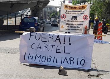 Cierran carriles de avenida Lomas Verdes, Naucalpan, por nuevo desarrollo inmobiliario