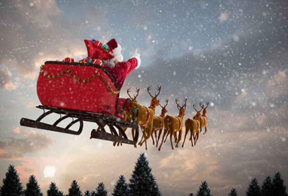 Recorrido de Santa Claus en Stan Tracker. Foto: Pixabay