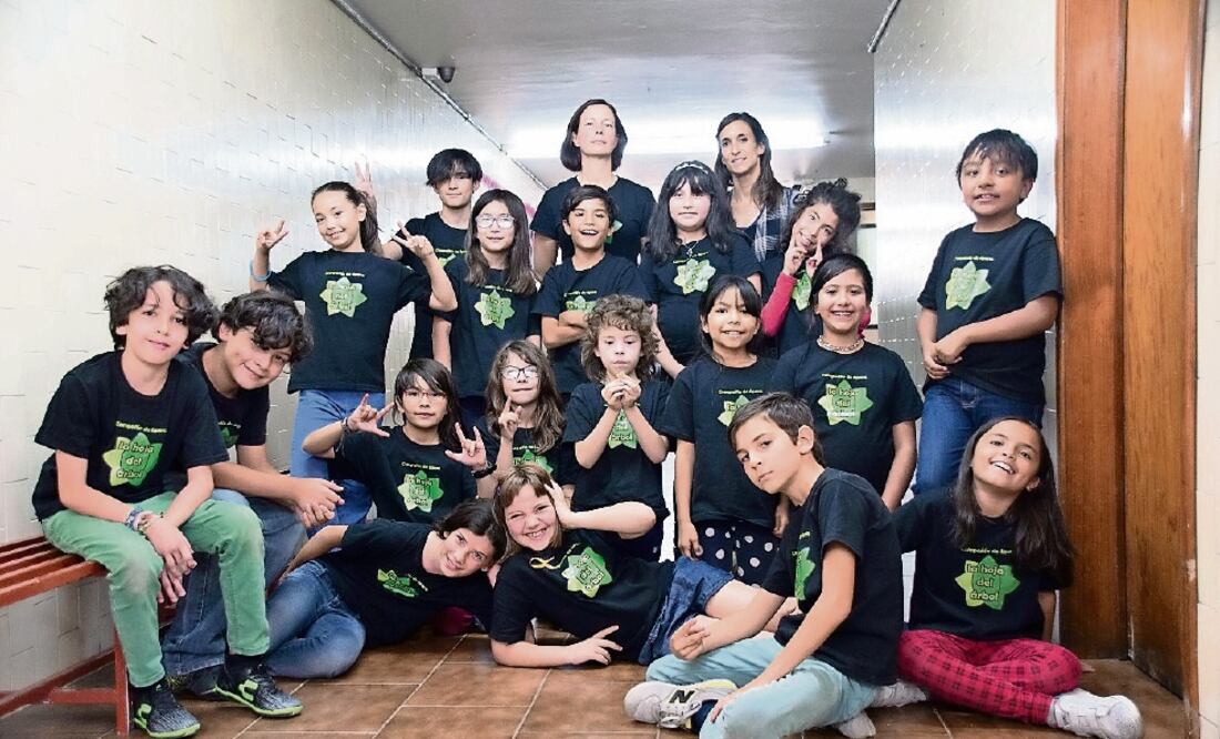 La compañía de ópera llamada La hoja del árbol está integrada por alrededor de 15 niños de entre nueve y 10 años de edad del Instituto Luis Vives. CORTESÍA: GUILLERMINA GALINDO DE ULSA RADIO