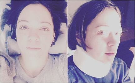 Natalia Lafourcade sufre percance automovilístico