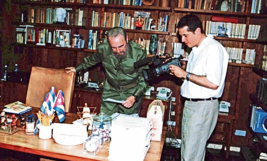 Prieto fue fotógrafo en la filmación de dos documentales del político cubano: 'Comandante' y 'Buscando a Fidel'. (FOTO: CORTESÍA)
