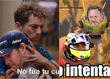 Los memes que dejó el abandono de Checo Pérez del GP de Austria