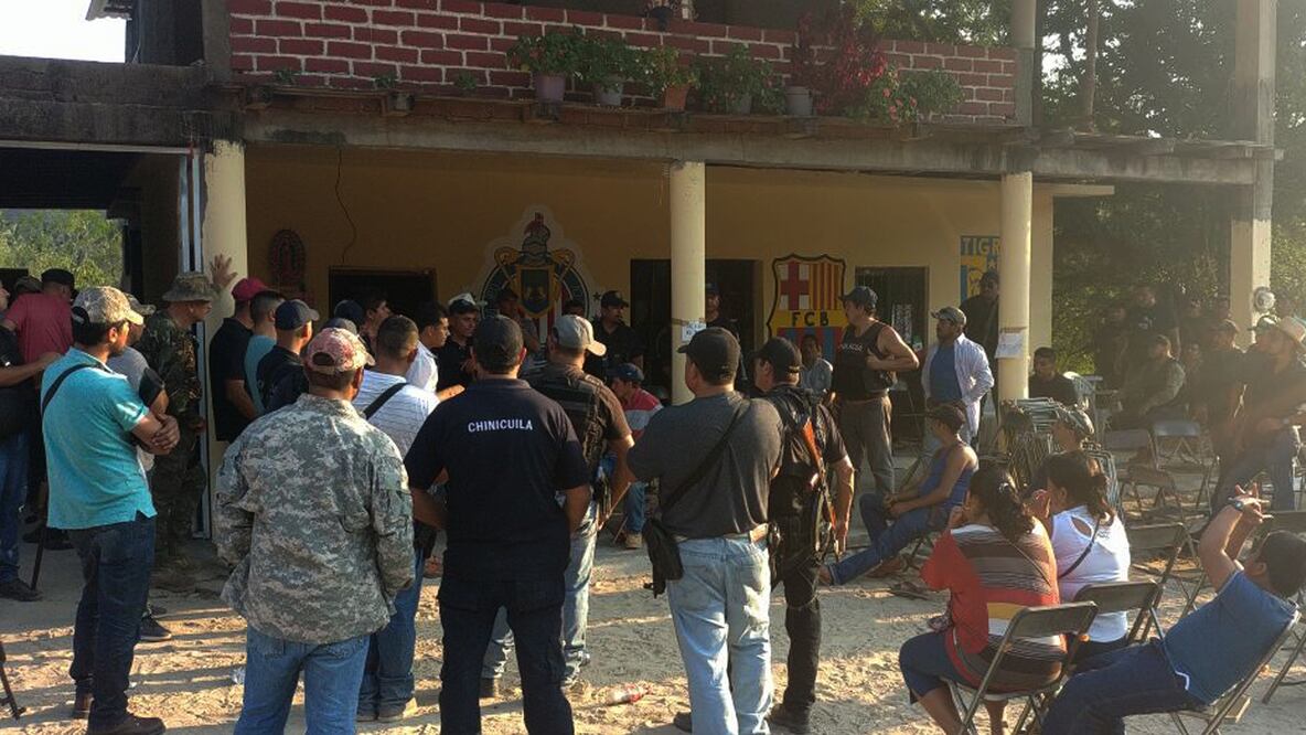 Líderes de autodefensas en Michoacán. Foto: Especial