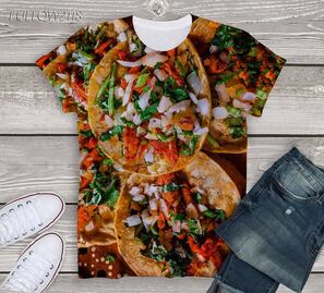 La playera de tacos al pastor que será tu obsesión 