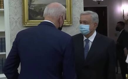 AMLO agradece a Joe Biden que no trate a México como "patio trasero"