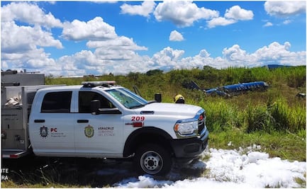 Se despista aeronave con 7 pasajeros abordo en Xalapa, Veracruz