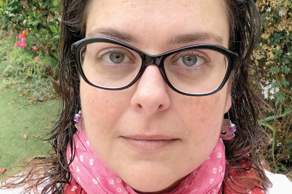 Dácil Vera, una mujer canaria que en 2016 descubrió que fue una bebé robada, adoptada de modo fraudulento cuando en España aún coleaba la dictadura franquista (CORTESÍA)