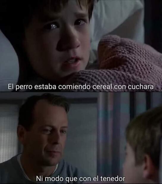 ¿Un perro comiendo cereal con cuchara? Esto es tendencia en redes