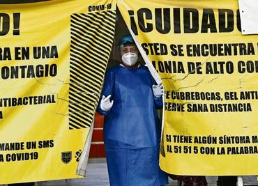 Disminuye positividad de pruebas Covid-19 en CDMX