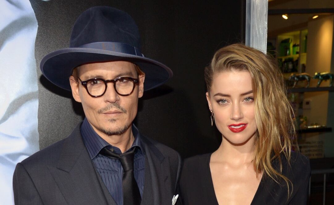 Johnny Depp y Amber Heard. Foto: Archivo AP 