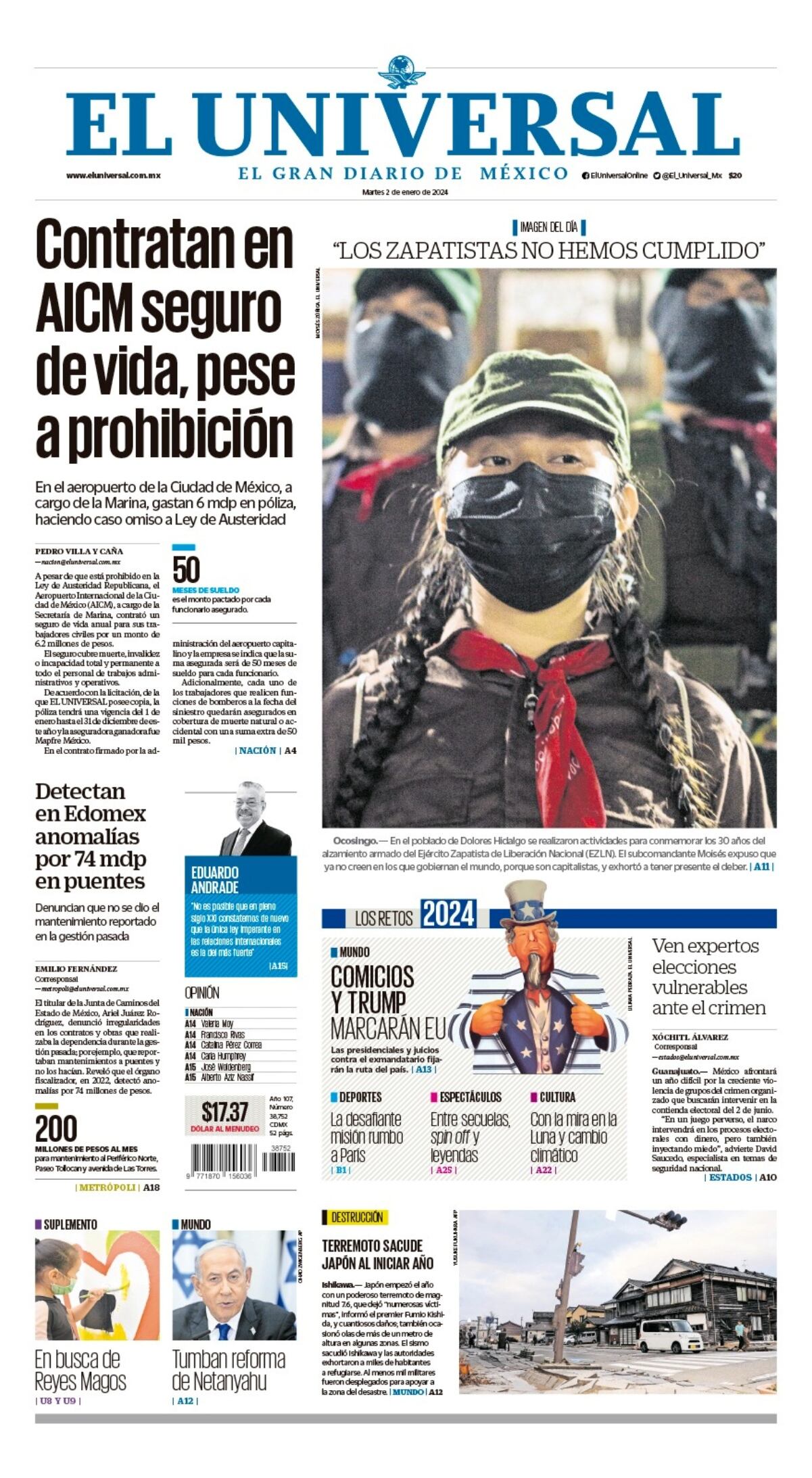Portada impresa