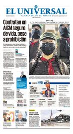 Portada impresa del 01 de enero del 2024