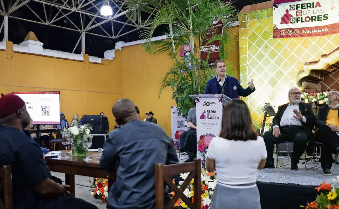 El alcalde Javier López Casarín sostuvo que cuando una comunidad destina recursos a la cultura está invirtiendo en la salud emocional de su gente. Foto: Fernanda Rojas / EL UNIVERSAL