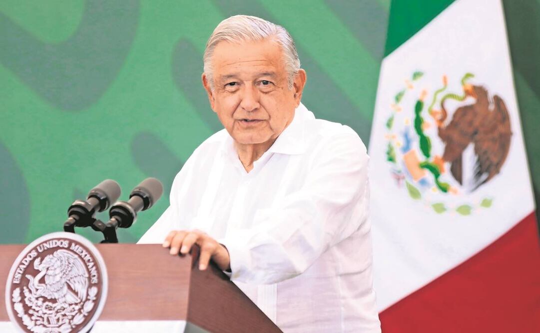 El Presidente aseguró que son cinco y no siete los periodistas asesinados en México. Foto: Presidencia.