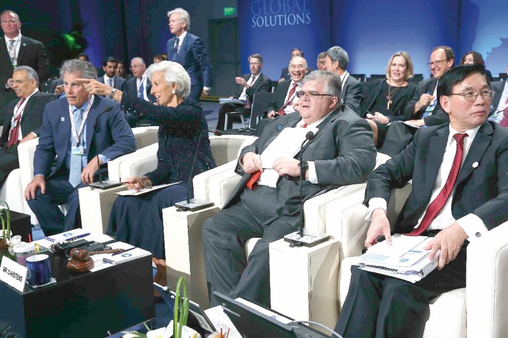 Agustín Carstens es presidente del Comité Monetario y Financiero Internacional del FMI (EFE)