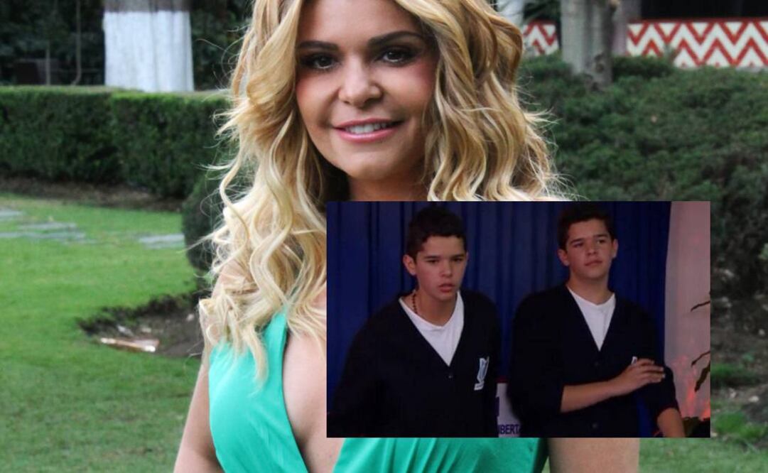 La actriz señaló que su hijo Eduardo le hizo un arreglo del tema "La barca" , de su padre Roberto Cantoral, mientras que Roberto, como se ha enfocado más a la composición le tocó en el piano un tema que compuso. FOTO:Archivo/Twitter