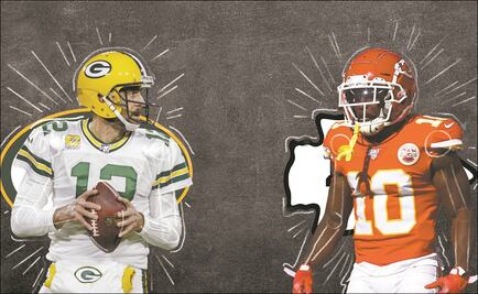 Packers vs Chiefs, un duelo de líderes provisionales