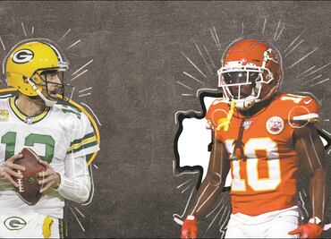 Packers vs Chiefs, un duelo de líderes provisionales