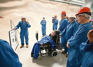 Mexicano narra cuando conoció a Stephen Hawking