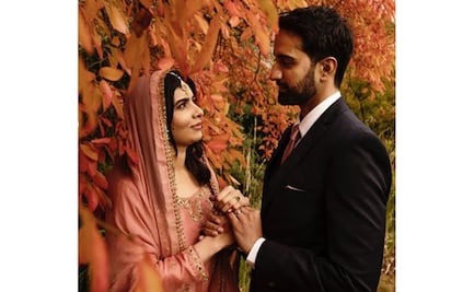 "Por favor, envíennos sus oraciones": Malala difunde fotos de su boda en Instagram