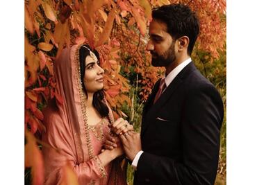 "Por favor, envíennos sus oraciones": Malala difunde fotos de su boda en Instagram