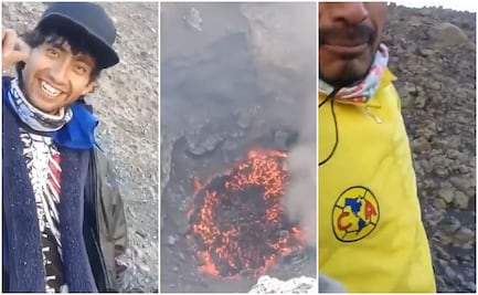 Americanistas suben hasta el cráter del Popocatépetl y se viraliza; “como siempre… poniendo el desorden”