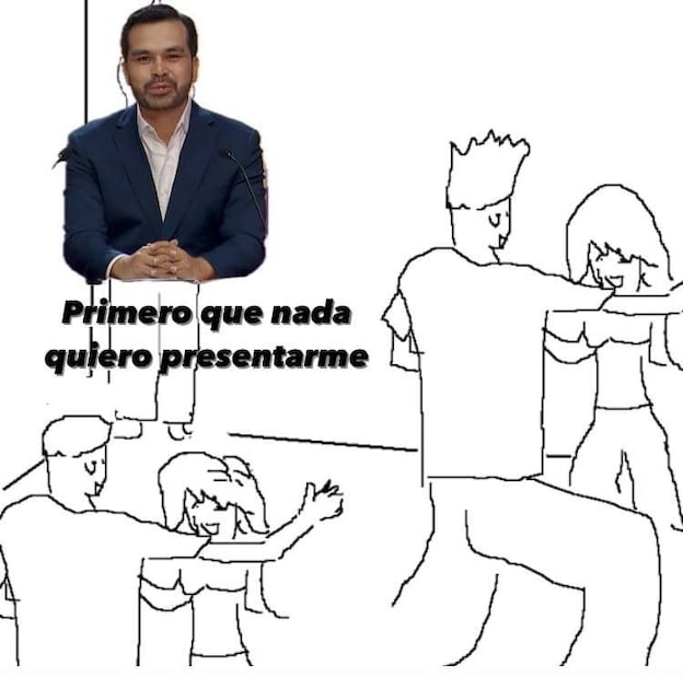 Memes Debate Presidencial 2024. Foto: Captura de pantalla